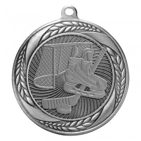 Médaille Argent Hockey 2 1/4 po MS210AS