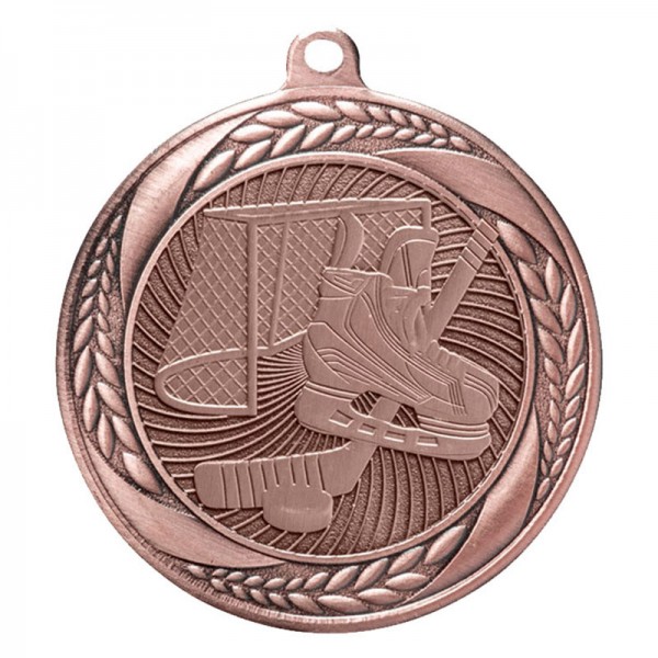 Médaille Bronze Hockey 2 1/4 po MS210AB