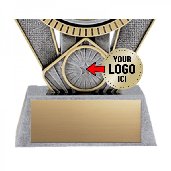 Trophée Pickleball XRM6273-LOGO