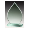 Jade Glass Trophy 9" H - GL10115B