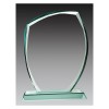 Jade Glass Trophy 8.75" H - GL15103B