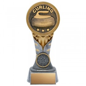 Curling Trophy 8" H - XRK47-35