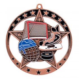 Médaille Hockey Bronze - 2.75" MSE631Z