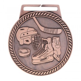 Médaille Hockey Bronze 3" - MSJ810Z