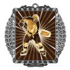 Médaille Hockey Argent 3.5" - MML6054S