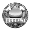 Médaille Hockey Argent 2.75" - MSN510S