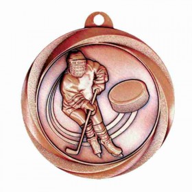 Médaille Hockey Bronze 2" - MSL1010Z