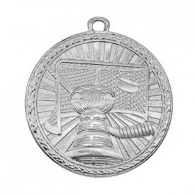 Silver Hockey Medal 2" - MSB1010S