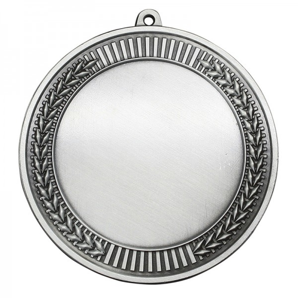 Silver Medal with Logo 2.75" - MMI563S
