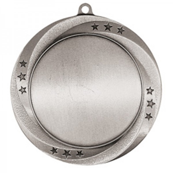 Médaille Argent avec Logo 2.75" - MMI549S recto