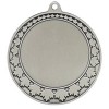 Silver Medal with Logo 2.75" - MMI579S front