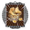 Médaille Patinage Artistique Argent 3.5" - MML6037S
