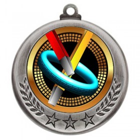 Médaille Ringuette Argent 2.75" - MMI4770S-PGS068