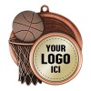 Médaille Basketball Bronze 2.5" - MSI-2503Z logo