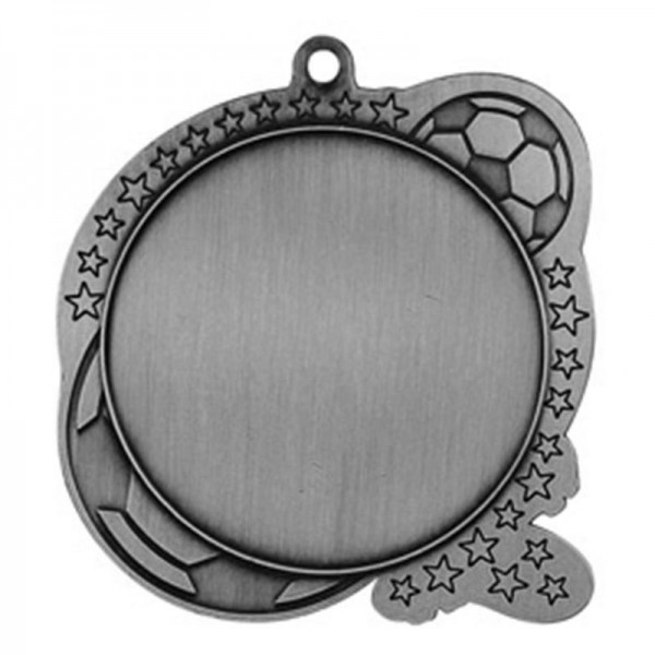 Médaille Soccer Argent 2.5" - MSI-2513S verso