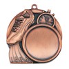 Bronze Track Medal 2.5" - MSI-2516Z front