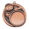 Bronze Volleyball Medal 2.5" - MSI-2517Z front