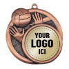 Bronze Volleyball Medal 2.5" - MSI-2517Z logo