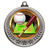 Médaille Baseball Argent 2.75" - MMI4770S-PGS002