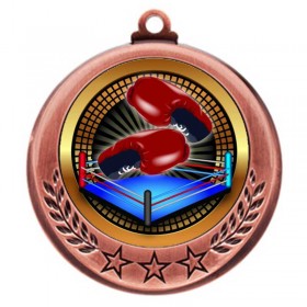 Médaille Boxe Bronze 2.75" - MMI4770Z-PGS009