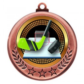 Médaille Hockey Bronze 2.75" - MMI4770Z-PGS010