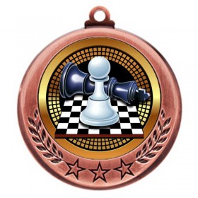 Bronze Chess Medal 2.75" - MMI4770Z-PGS011