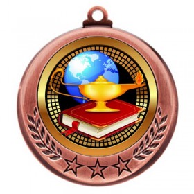 Bronze Academic Medal 2.75" - MMI4770Z-PGS012
