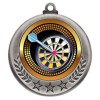 Médaille Fléchettes Argent 2.75" - MMI4770S-PGS014