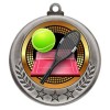 Silver Tennis Medal 2.75" - MMI4770S-PGS015