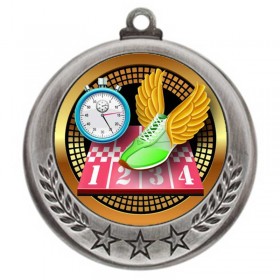 Médaille Course sur Piste Argent 2.75" - MMI4770S-PGS016
