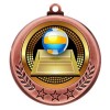 Médaille Volleyball Bronze 2.75" - MMI4770Z-PGS017