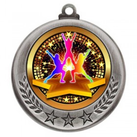 Silver Cheerleading Medal 2.75" - MMI4770S-PGS019