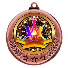Bronze Cheerleading Medal 2.75" - MMI4770Z-PGS019