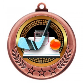 Bronze Ball Hockey Medal 2.75" - MMI4770Z-PGS021