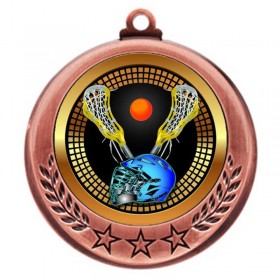 Médaille Lacrosse Bronze 2.75" - MMI4770Z-PGS024