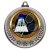 Silver Badminton Medal 2.75" - MMI4770S-PGS027