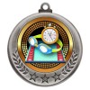 Médaille Natation Argent 2.75" - MMI4770S-PGS033