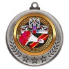 Médaille Reine de Beauté Argent 2.75" - MMI4770S-PGS041