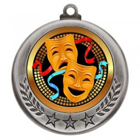 Médaille Art Dramatique Argent 2.75" - MMI4770S-PGS046