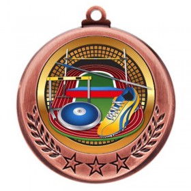 Bronze Athletics Medal 2.75" - MMI4770Z-PGS049