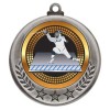 Silver Fencing Medal 2.75" - MMI4770S-PGS050