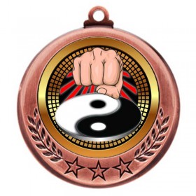 Médaille Arts Martiaux Bronze 2.75" - MMI4770Z-PGS051