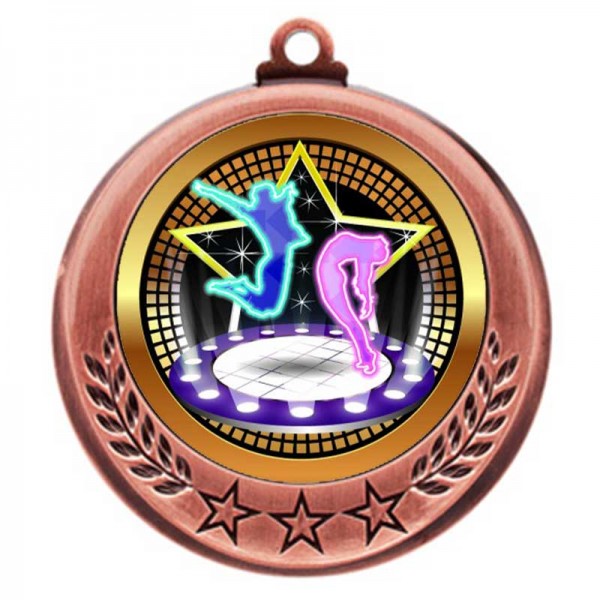 Médaille Danse Bronze 2.75" - MMI4770Z-PGS054