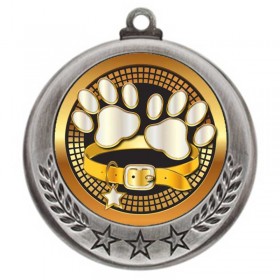 Silver Dog Show Medal 2.75" - MMI4770S-PGS067