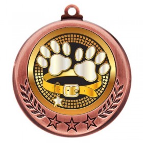 Bronze Dog Show Medal 2.75" - MMI4770Z-PGS067