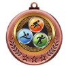 Bronze Triathlon Medal 2.75" - MMI4770Z-PGS070