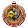 Bronze 10K Run Medal 2.75" - MMI4770Z-PGS072