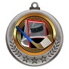 Médaille Hockey Argent 2.75" - MMI4770S-PGS075