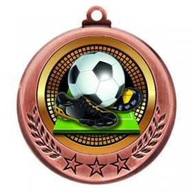 Bronze Soccer Medal 2.75" - MMI4770Z-PGS076