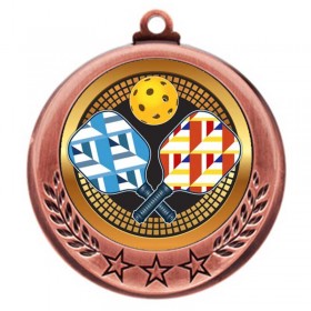 Médaille Pickleball Bronze 2.75" - MMI4770Z-PGS077